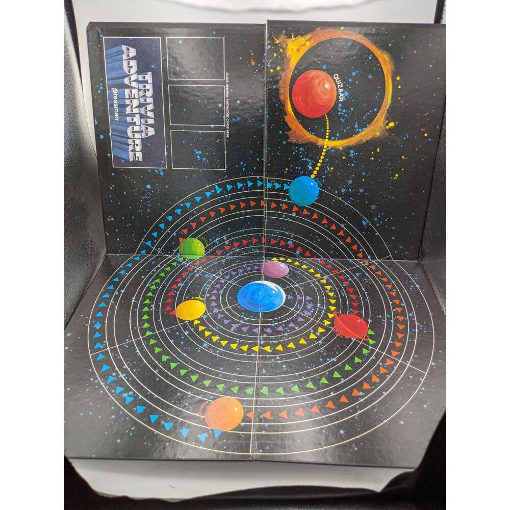 Trivia Adventure Board Game REPLACEMENT Game Board & Instructions